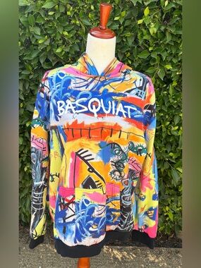 Reason, x Jean-Michel Basquiat, Hoodie, Multicolor